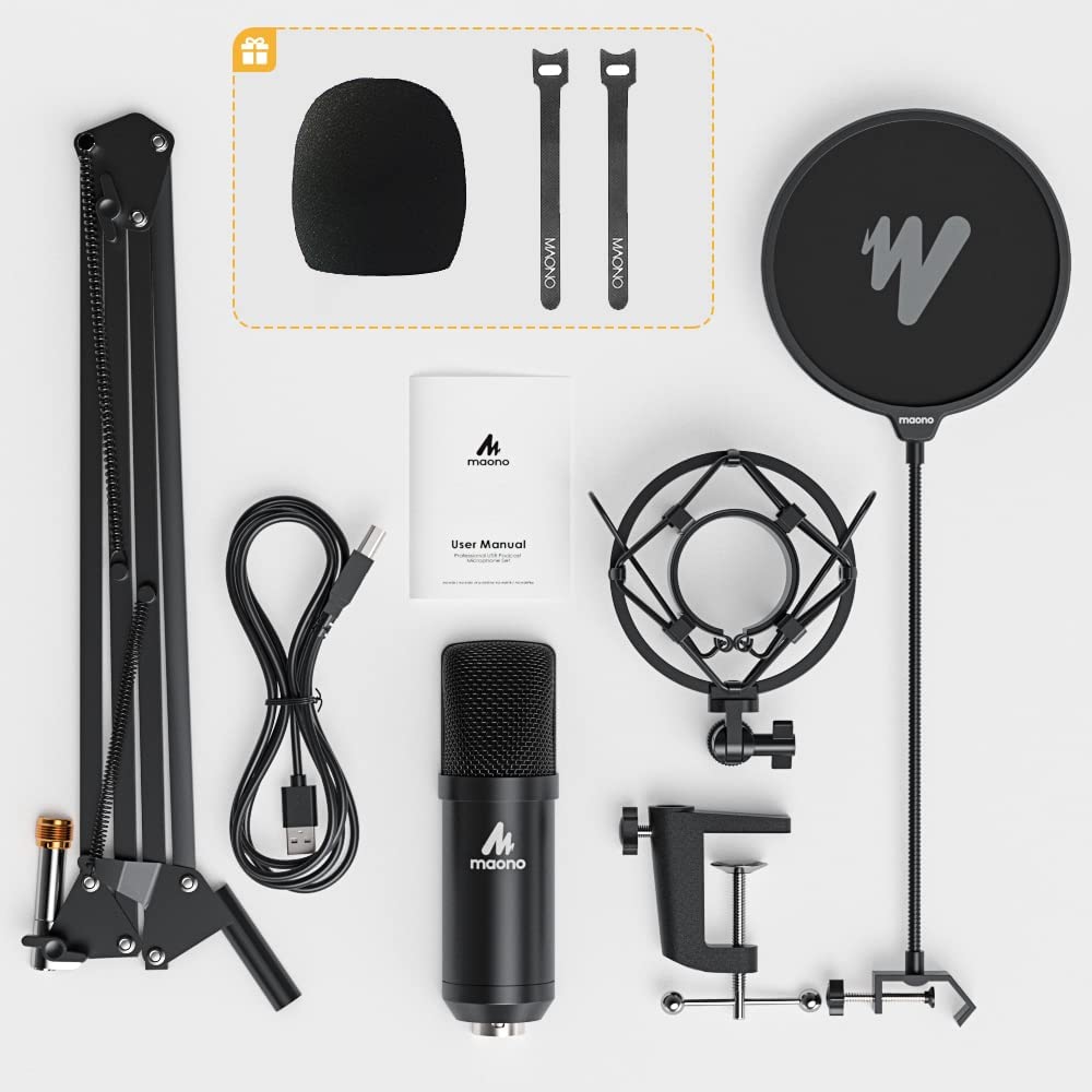 Amazon.com: MAONO AU-A04 USB Microphone with PD400X Dynamic